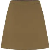Soaked in luxury Jupe 'Corinne Aline' brun foncé