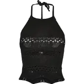 Urban Classics Tops en tricot noir
