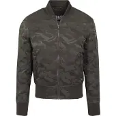 Urban Classics Veste mi-saison olive / vert foncé