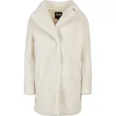 Urban Classics Manteau mi-saison 'Sherpa' blanc