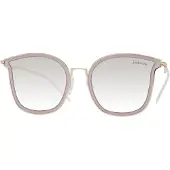 Ana Hickmann Hi3065-5504a 55/21/145 Woman Sunglasses Blanc,Doré Grey/CAT2 Femme