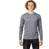 Hannah Kirk Long Sleeve T-shirt Gris L Homme