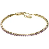 Fossil Bracelet 'ELLIS' or / violet
