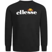 Ellesse Kanya Crew Hommes Sweat-shirt SOP24044-Noir