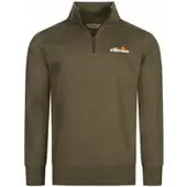 Ellesse Sweatshirt zippé 1/4 Homme Benevento Khaki