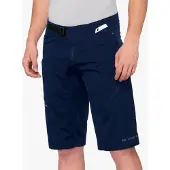 100% Hommes, Pantalon de cyclisme, Airmatic Shorts (28), Bleu