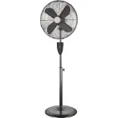 Cooper&Hunter MWP-13M Ventilateur sur pied, indice de vitesse 3, 50 W, oscillation, diamètre 40 cm, noir