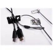 Targus Adaptateur de sécurité Cable Trap, Sécurité notebook, Noir