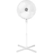 Ecg FS 40a | Ventilateur sur pied | Puissance 50 W | Diamètre 40 cm | 3 vitesses | Fonctionnement très silencieux | Hauteur réglable | Grille de sécurité