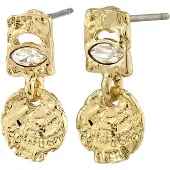 Pilgrim Boucles d'oreilles 'Fire' or