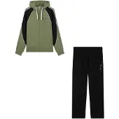 Champion Survêtement olive / noir / blanc
