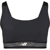 New Balance Soutien-gorge de sport noir / blanc