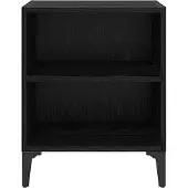 vidaXL Cabinet de chevet Chêne noir 40 x 30 x 50 cm Bois d'ingénierie