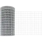 vidaXL Clôture Euro 0,6 x 25 m fer revêtu de PVC