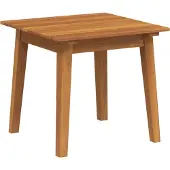 vidaXL Table d'appoint marron, 45 x 45 x 40 cm, en bois d'acacia massif