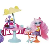 Enchantimals Mattel HJH65 - - City Tails - Maison de ville avec café