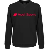 Audi collection Hommes, Pull-over, Audi Sport Herensweater, zwart, L, Noir, (L)