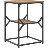 vidaXL Table d'appoint Chêne Artisan 41 x 40 x 60 cm