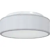 vidaXL Plafonnier avec spots gris 38 x 38 x 13,5 cm Tissu