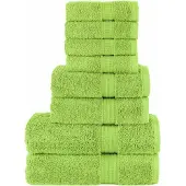 vidaXL Ensemble de serviettes de qualité supérieure SOLUND 8 pcs
