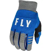 FLY Racing Mx F-16 Off-road Gloves Bleu,Gris M / Short Homme