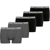 Tom Tailor Boxers gris foncé / noir