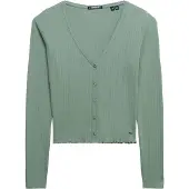Superdry Cardigan 'Athletic Essential' vert clair