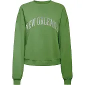 ONLY Sweat Fluorite Green Onllacey 15366396 4498 Femme Only