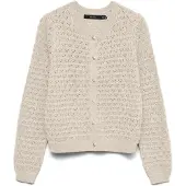 Vero Moda Cardigan 'VMJaqueline' mastic