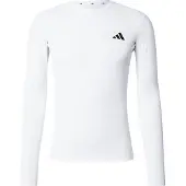 Adidas T-Shirt fonctionnel 'Power Ess' noir / blanc