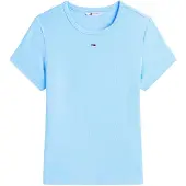 Tommy Hilfiger T-shirt 'ESSENTIAL' bleu pastel