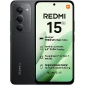 Xiaomi Redmi 15 5G (256 Go, Noir, 6.90", 5G), Téléphone portable, Noir