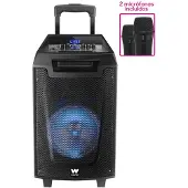 Woxter Rock'n'Roller ST Black Haut-Parleur Bluetooth Portable avec Microphone
