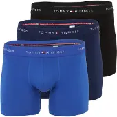 Tommy Hilfiger Um0um03921 Boxers 3 Units Bleu,Noir S Homme