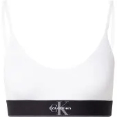 Calvin Klein Lv00qf8814 Bralette Bra Blanc XL Femme