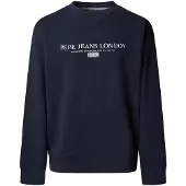 Pepe Jeans Summer Seasonal Logo Sweatshirt Bleu L Homme