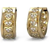 GUESS Jewellery JUBE04604JWYGT-U Oorbellen Goudkleurig, (Cristallin)