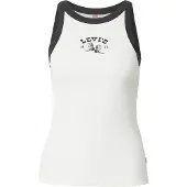 Levi's Essential Racer Sleeveless T-shirt Beige XS Femme