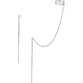 Elli Boucles d'oreilles argent