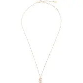 Swarovski Chaîne or rose / transparent