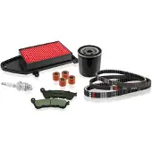 RMS Beauty Honda Sh 150i 163820070 Replacement Kit Argenté