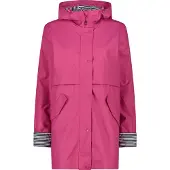 CMP Fix Hood Rain 30x9736 Jacket Rose 2XL Femme