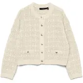 Vero Moda Cardigan 'VMHEATHER' beige