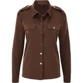 MADELEINE Chemisier marron