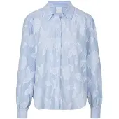 MADELEINE Chemisier bleu clair