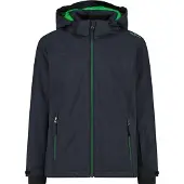 CMP Veste de ski garçon Veste enfant Capuche à boutons-pression