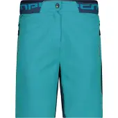CMP 35c6096 Shorts Vert,Bleu 2XL Femme