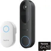 Reolink Sonnette Avec Caméra 2k Video Doorbell + Chime