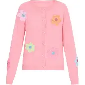 Mymo Cardigan rose clair