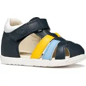Geox Sandales plates B SANDAL MACCHIA BOY garcons - Bleu - 20